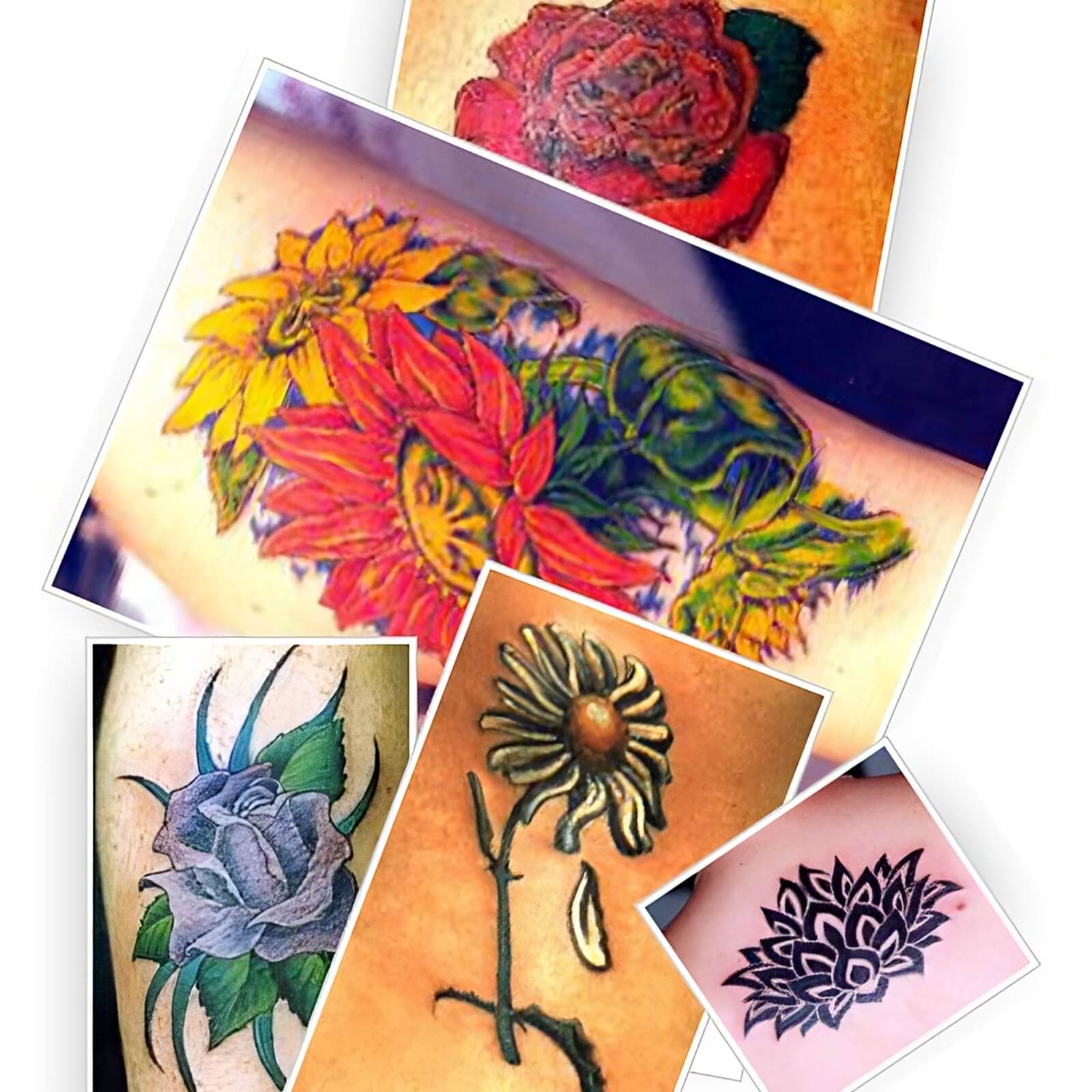 Blumen Tattoo Fotogalerie