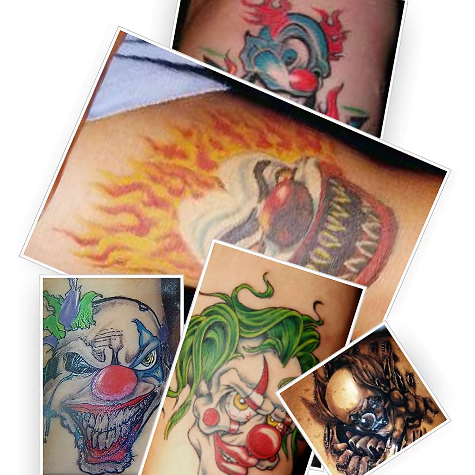 Clown Tattoo Fotogalerie