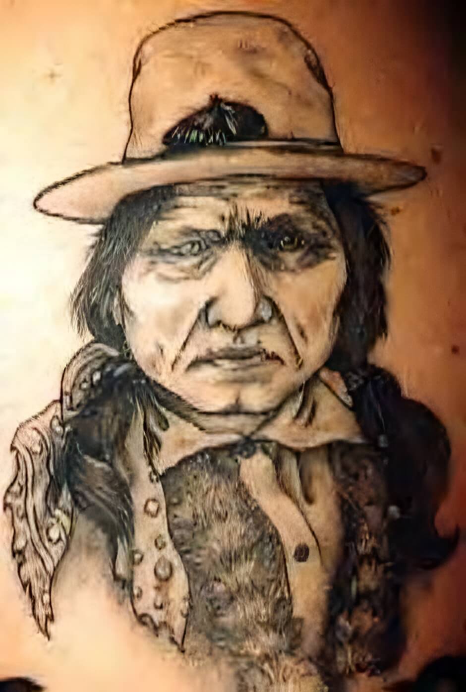 Indianer mit Hut
