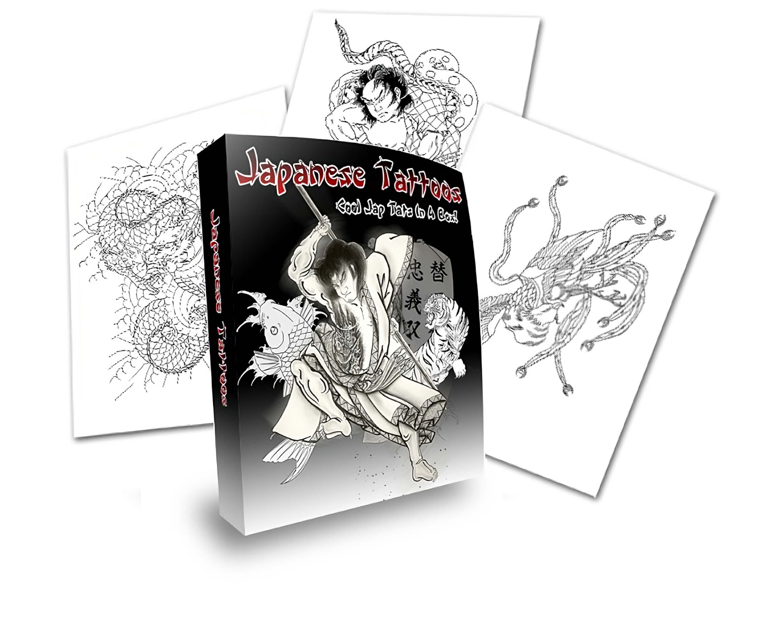 Japanisches Tattoo Vorlagen