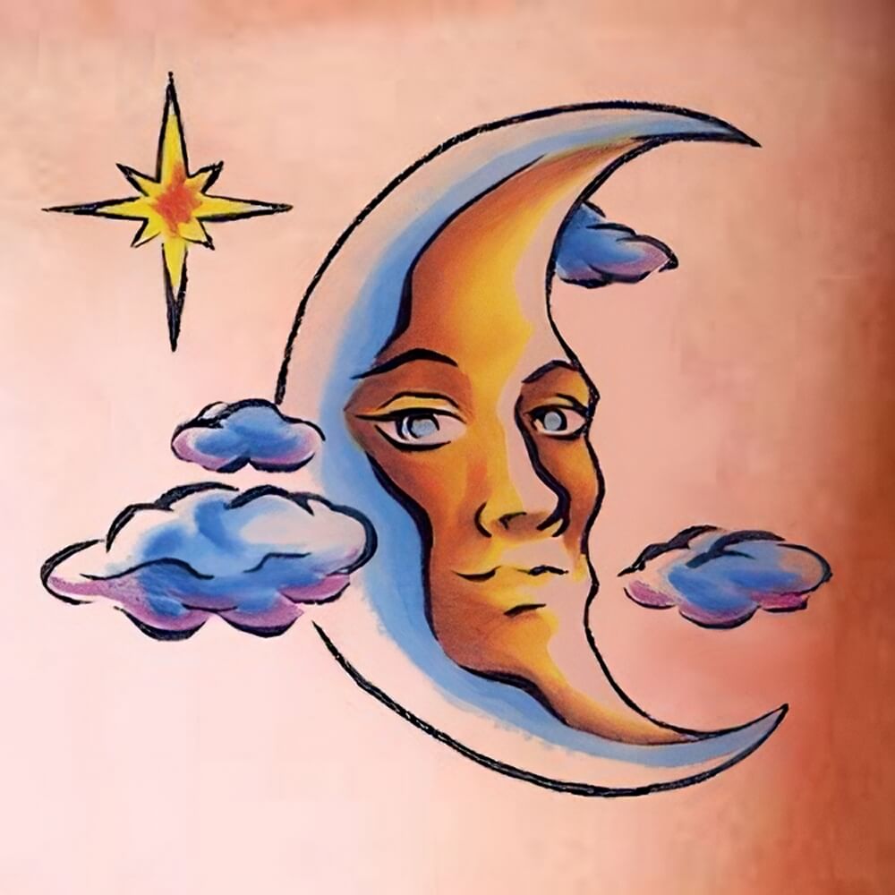 Mond Tattoo