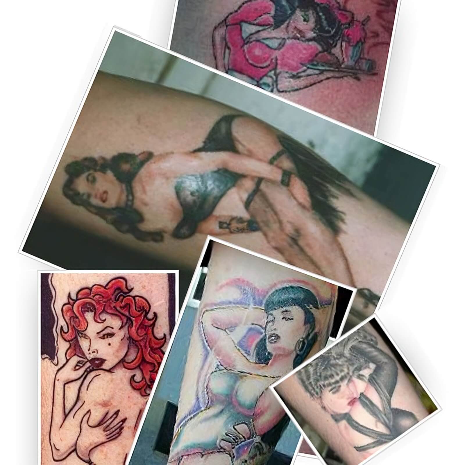 Pin-up Tattoo Fotos