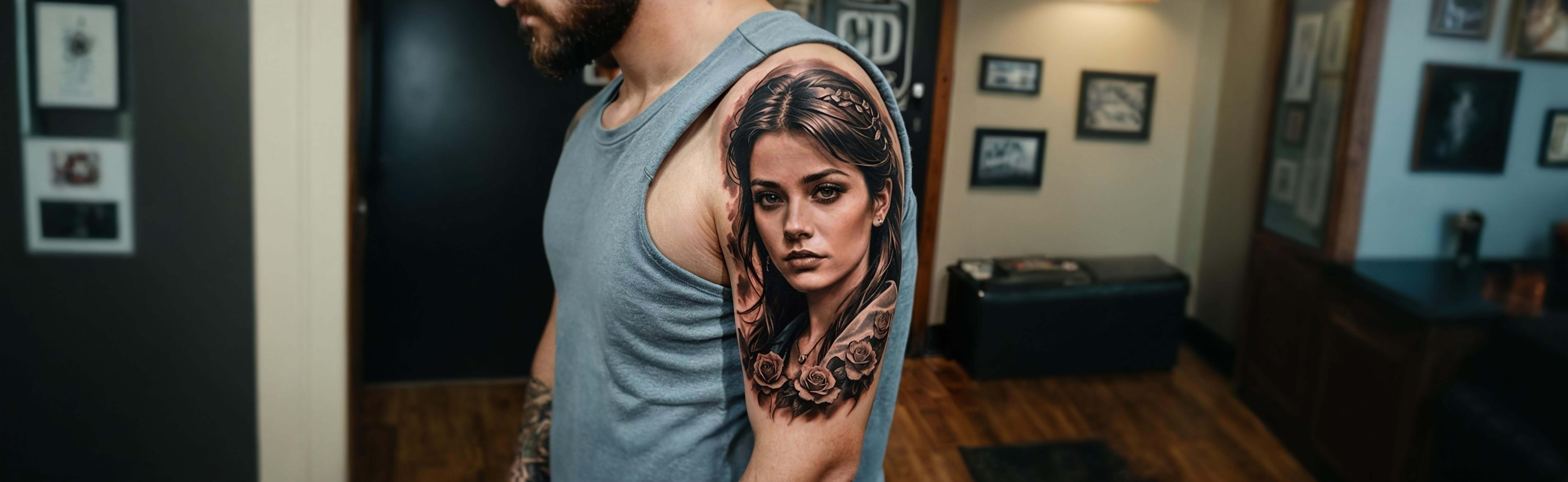 Realistisches Tattoo