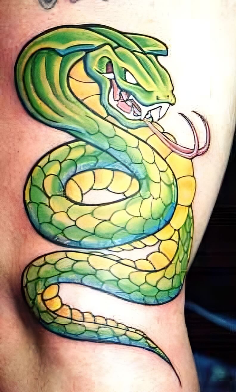 Schlangen Tattoo