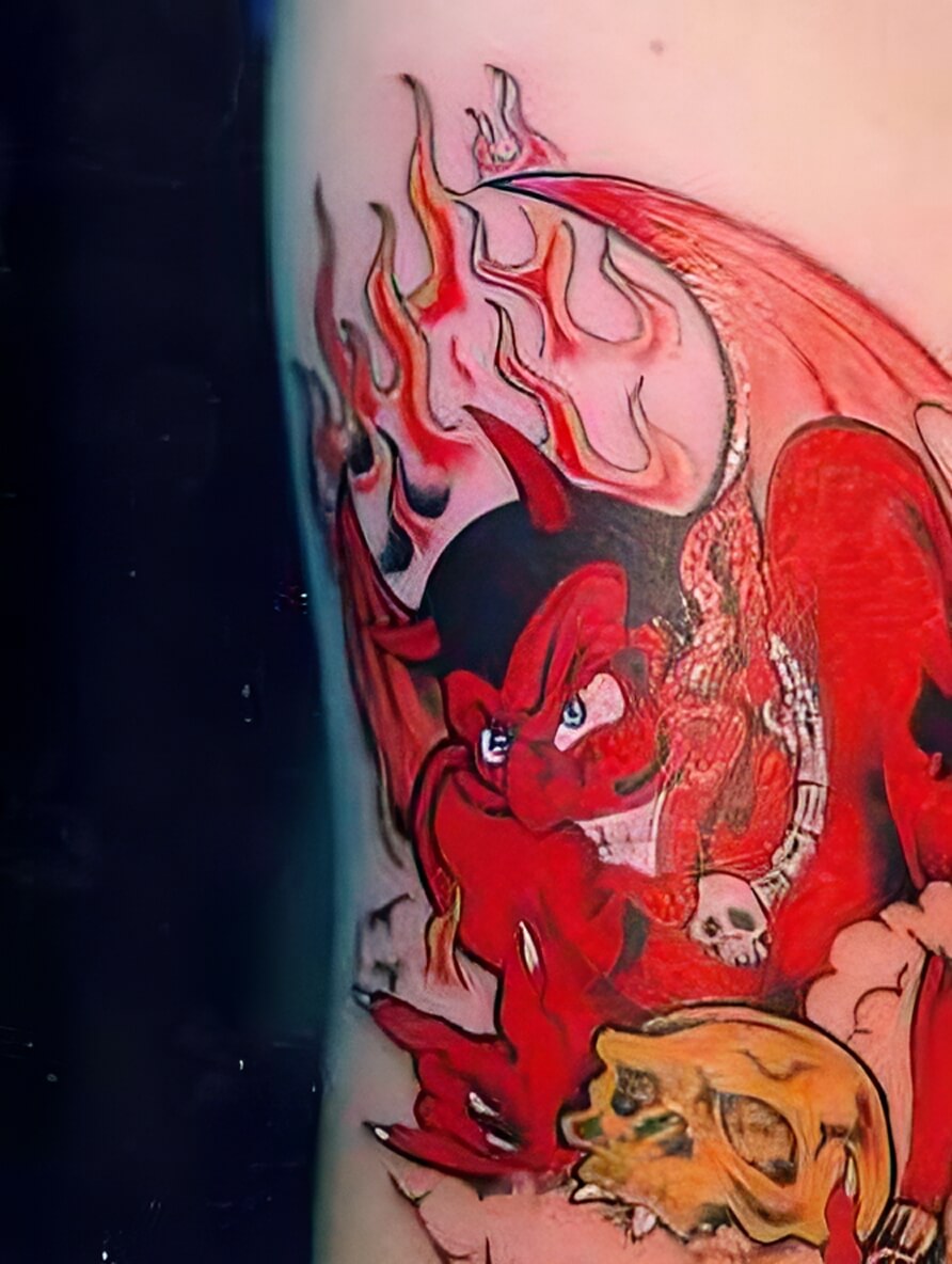 Teufel Tattoo Fotogalerie Mit Teufelinnen Und Teufelchen
